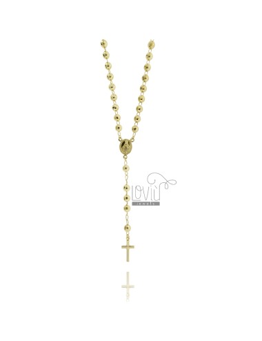 Rosary necklace with 6 mm...