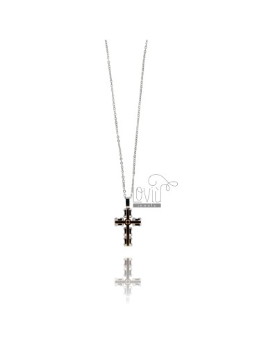 50 cm necklace with cross...