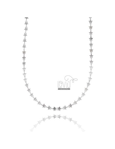 Necklace with stars in...