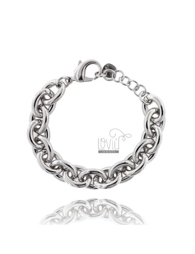 Cable bracelet 14 mm in...