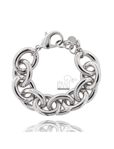 Cable bracelet 20 mm in...