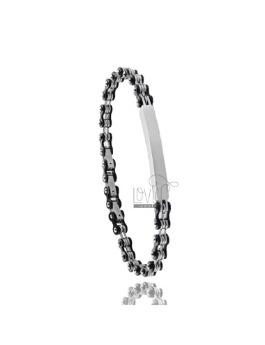 Bicycle chain bracelet in...