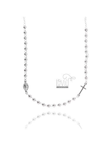 Full round rosary necklace...