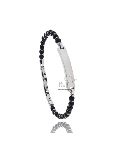 Bracelet with lava stone...