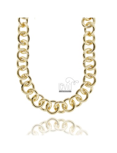 Rolo necklace 21 mm in...