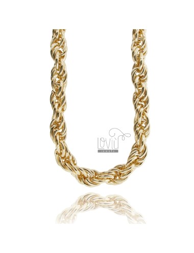 Rope necklace mm 15 in...
