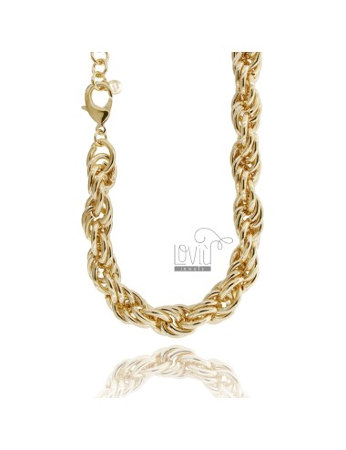 Rope necklace mm 15 in...