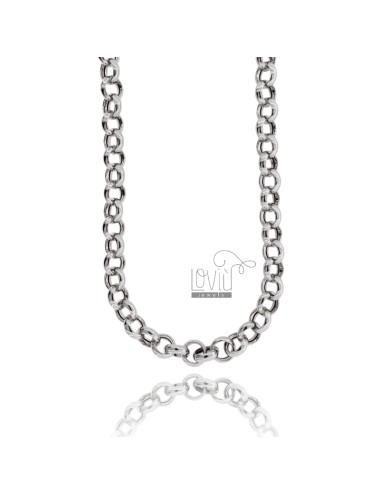 Collana rolo 12 mm 4 in...