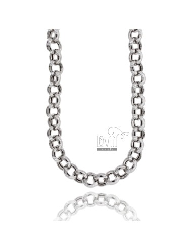 Rolo necklace 15 mm 5 in...