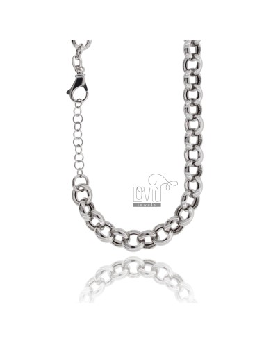 Collana rolo 15 mm 5 in...