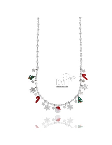 Christmas necklace in...
