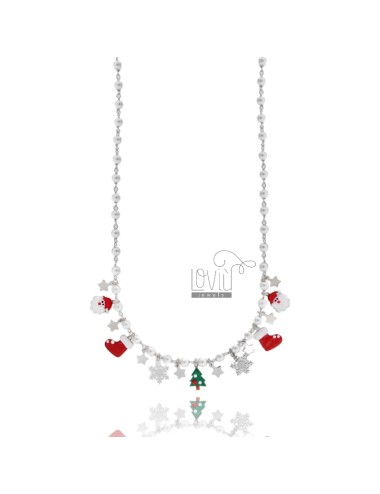 Christmas necklace in...