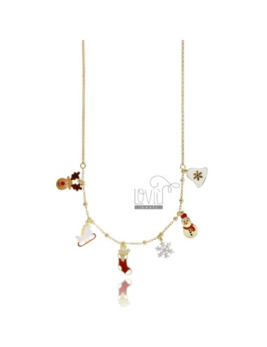Necklace with christmas...