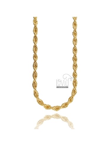 Rope necklace 8 mm in...