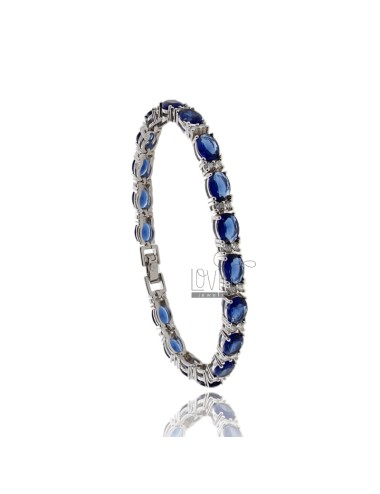 Bracelet with blue and...