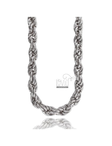 Rope necklace 15 mm in...