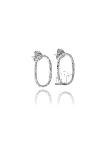 Oval earrings mm 18x15 in...