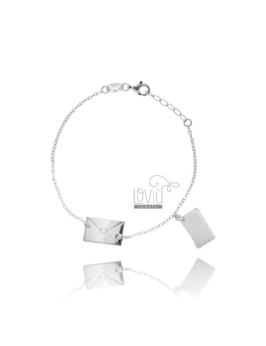 Rolo bracelet with pendant...