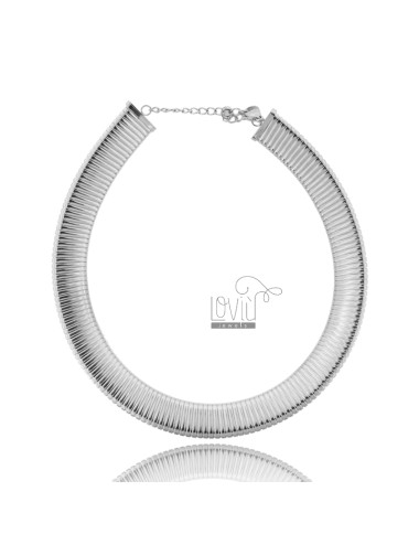 Gas pipe necklace 12 mm in...