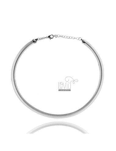 Gas pipe necklace 8.5 mm in...