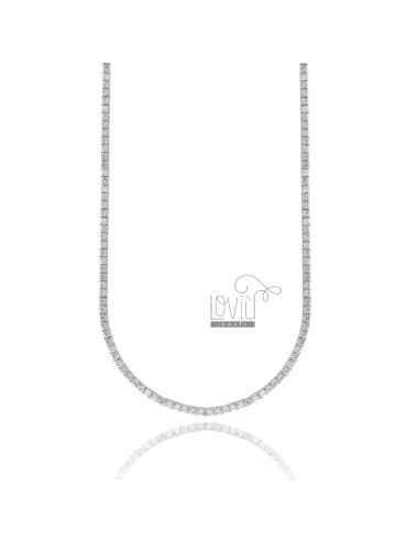 Tennis necklace mm 3 in...